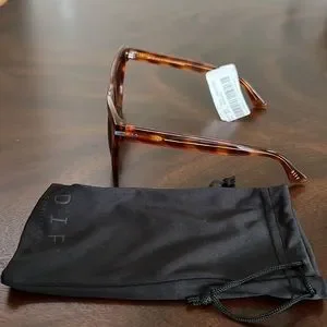 DIFF Alyssa Sunglasses Andes Tortoise Frame Brown Gradient Lenses Sunglasses NWT Diff Eyewear | Accessories | Diff Eyewear Alyssa Sunglasses  main image 2